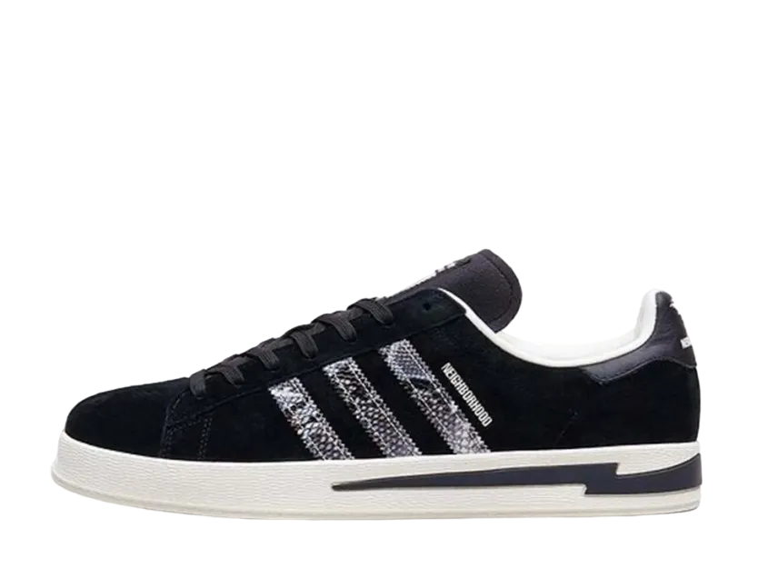 ネイバーフッド × インビンシブル × アディダス オリジナル キャンパス "ブラック"