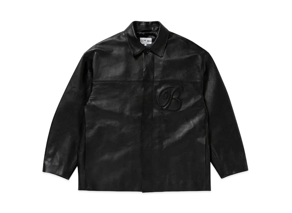 BlackEyePatch EMBLEM LEATHER JACKET "Black"