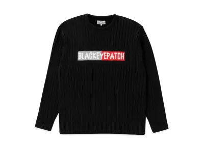 BlackEyePatch 2 TONE LOGO KNIT SWEATER "Black"