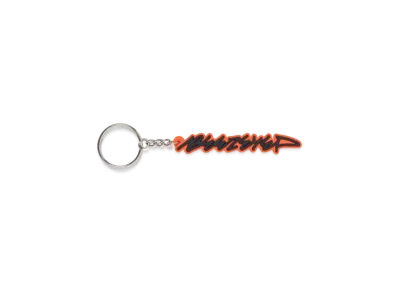 BlackEyePatch BEEZ-EYE-P RUBBER KEYCHAIN "Orange"