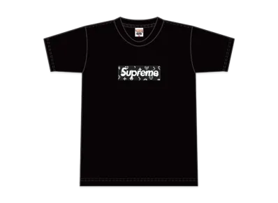 Supreme Vuitton Box Logo Tee "Black"
