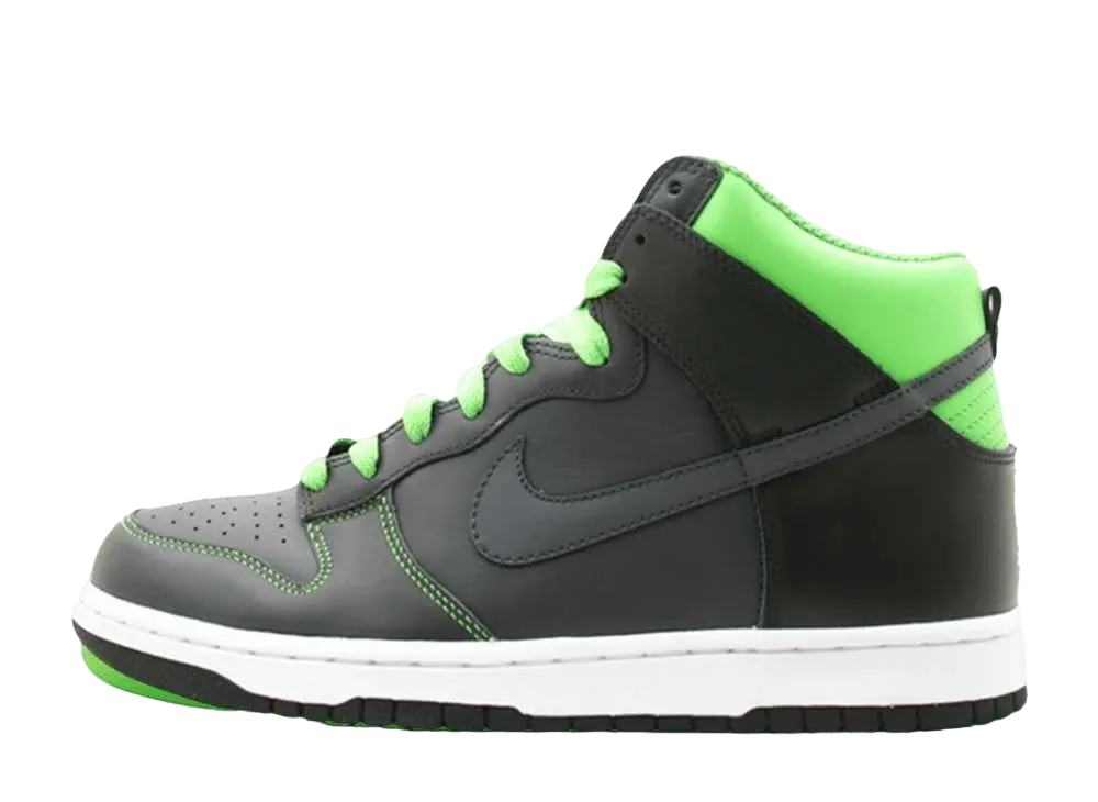 ナイキ ダンク ハイ "アンスラサイト/グリーン"