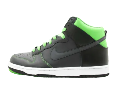 ナイキ ダンク ハイ "アンスラサイト/グリーン"