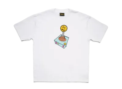 drew house joystick ss tee "White"