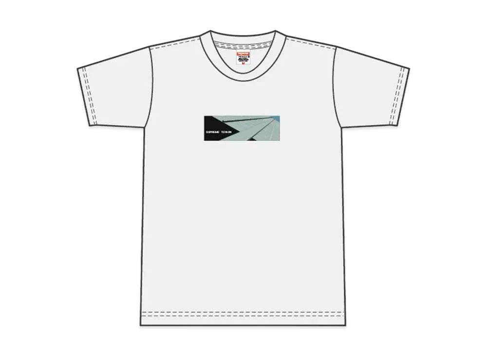 Supreme Tokion Box Logo tee "White"