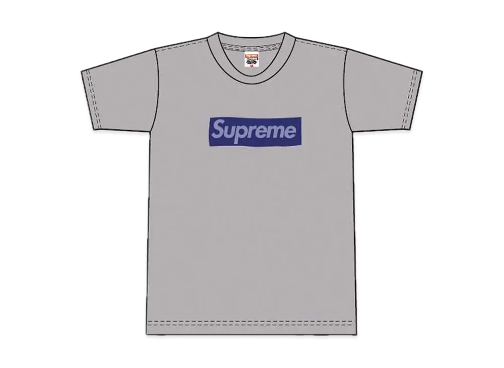 Supreme Molodkin Box Logo Tee "Heather Grey"
