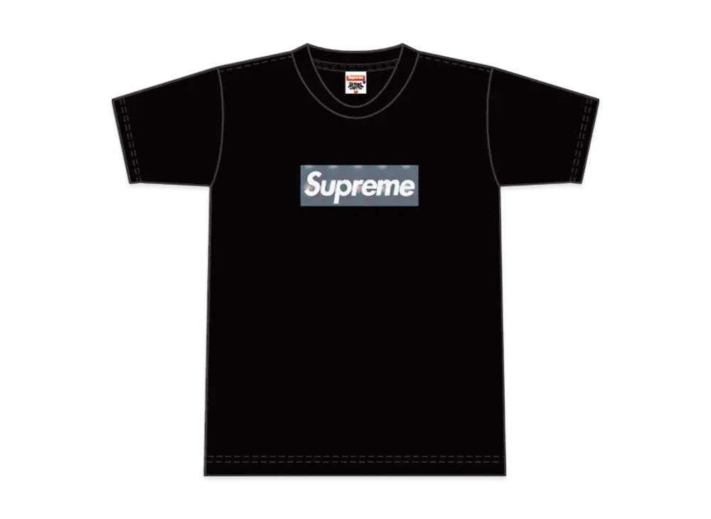 Supreme Holographic Box Logo Tee "Black"