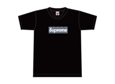 Supreme Holographic Box Logo Tee "Black"