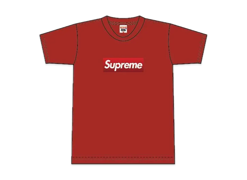 Supreme Holographic Box Logo Tee "Red"