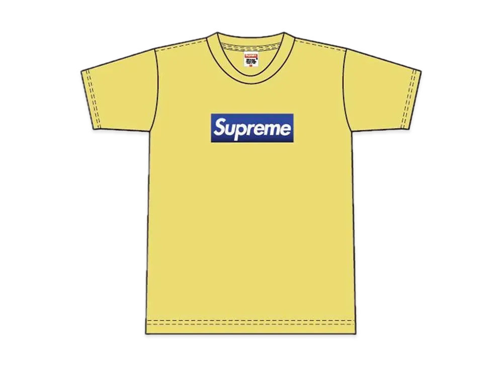 Supreme Holographic Box Logo Tee "Yellow"
