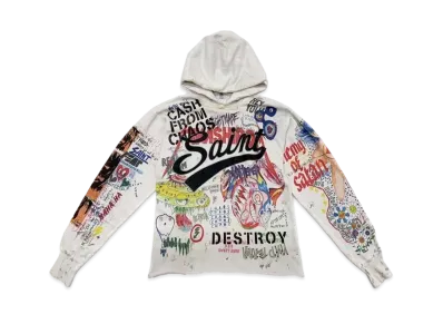SAINT Mxxxxxx Murakami Takashi TM HOODIE "White"