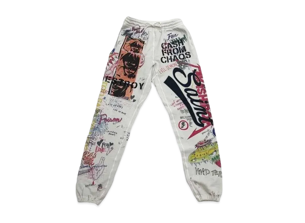 セントマイケル　スウェットパンツ M 村上隆コラボ スニダンで購入可】12/21発売 村上隆 × ©SAINT M