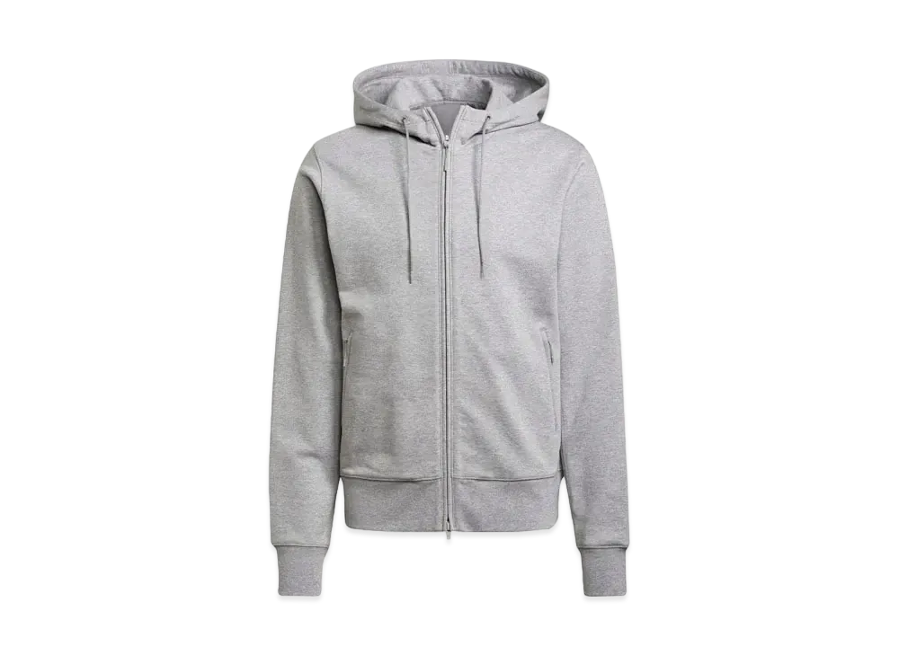 ADIDAS Y-3 CL LOGO HOODIE "Medium Grey Heather"