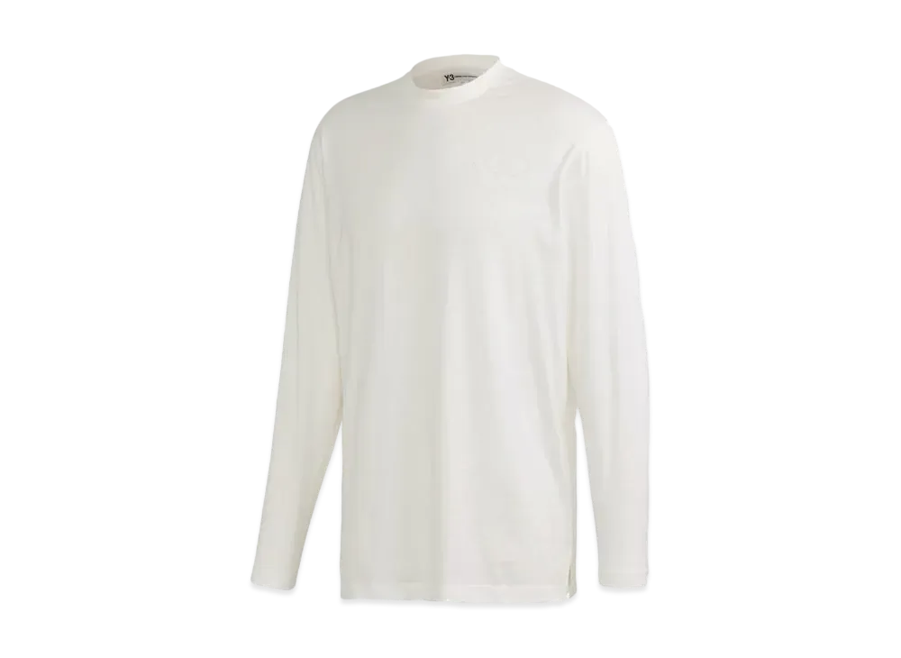 ADIDAS Y-3 M CL C LS TEE "Medium Grey Heather"