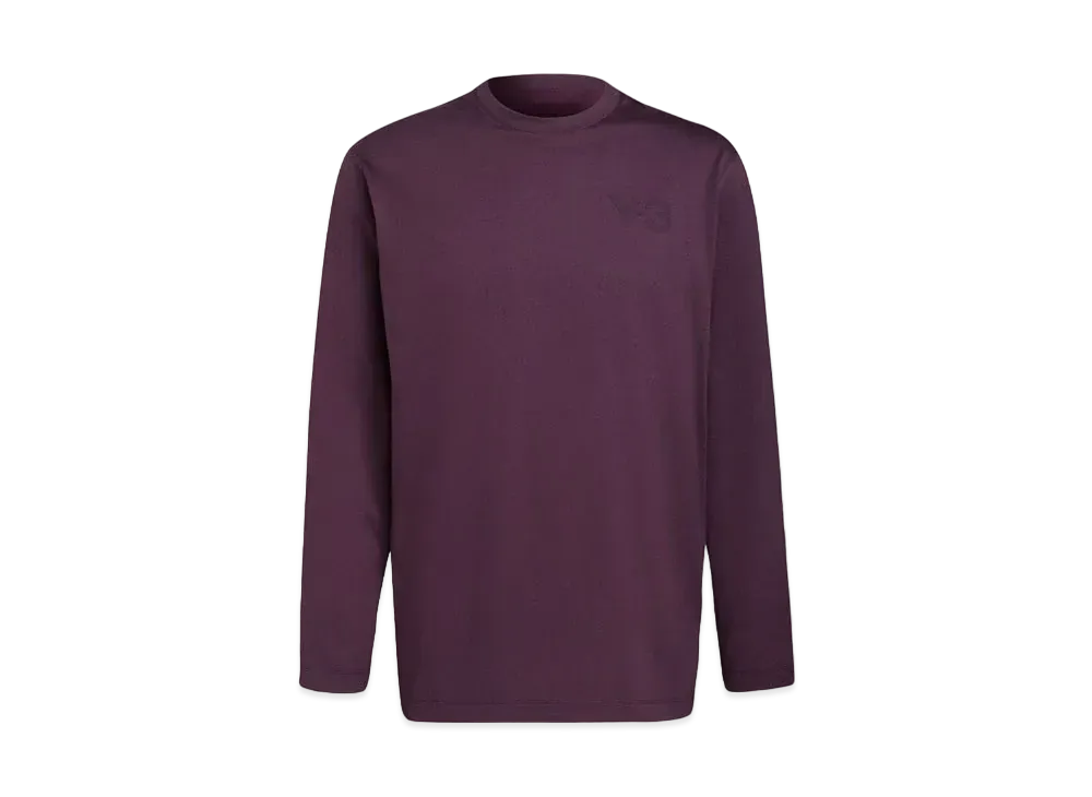 ADIDAS Y-3 M CL C LS TEE "Noble Red"