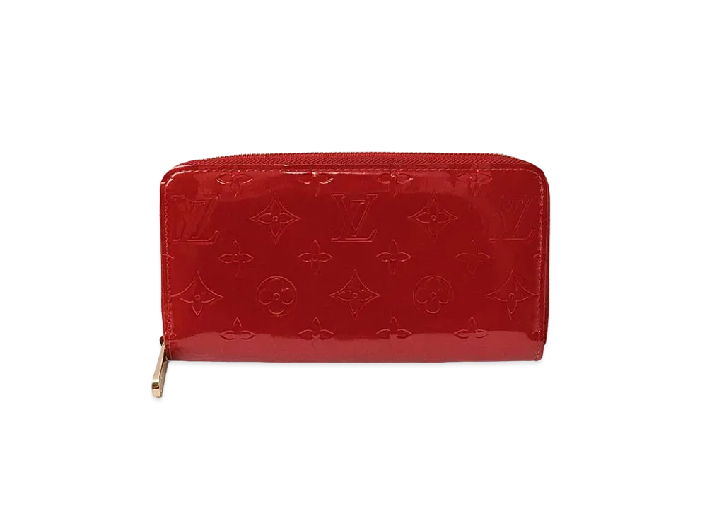 Louis Vuitton Monogram Vernis Zippy Wallet "Pomme d'Amour"