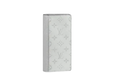 Louis Vuitton Brazza Wallet Taigarama "Antartica"