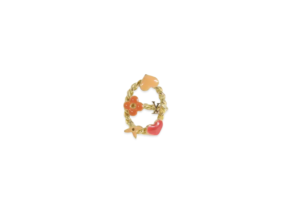 Louis Vuitton Sweet Monogram Ring "Orange"