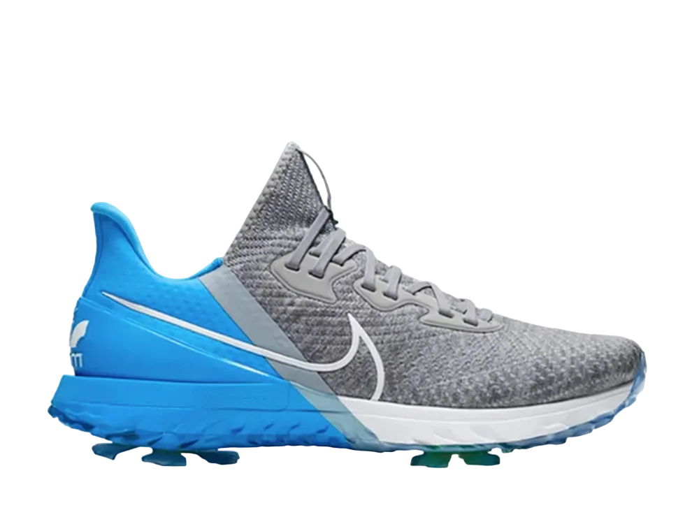 ナイキ エアズーム インフィニティー ツアー ゴルフ "グレーフォグ/ユニバーシティブルー"