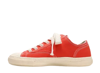 General Scale PAST Sole 6 - Hole Low-top Sneaker "Red"