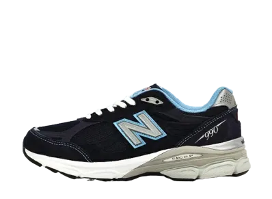 ニューバランス ウィメンズ 990V3 "ネイビー/ライトブルー"