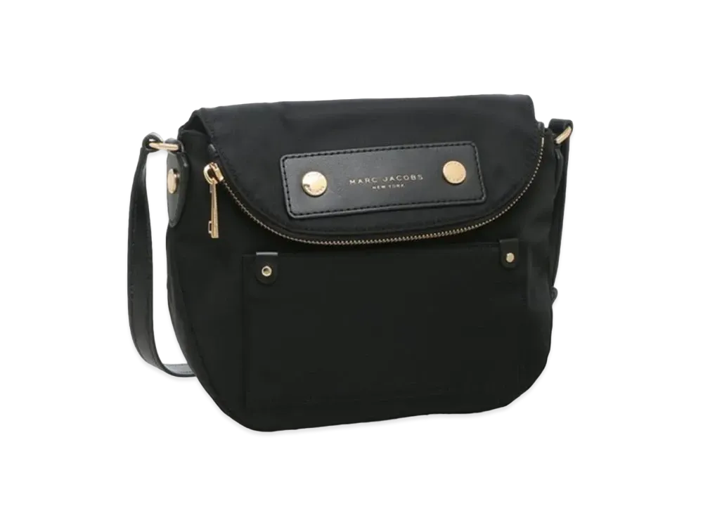 Marc Jacobs Preppy Nylon Mini Messenger "Black"
