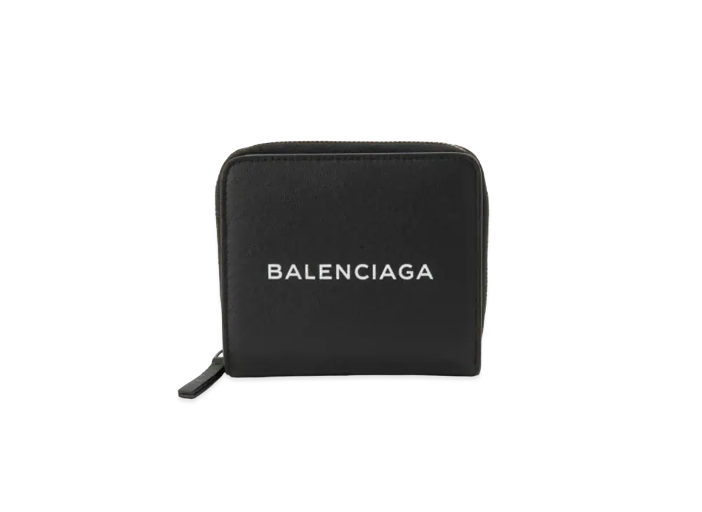 BALENCIAGA Everyday Bill Foldi Wallet "Black"