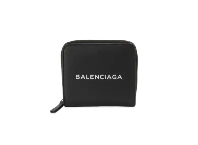 BALENCIAGA Everyday Bill Foldi Wallet "Black"