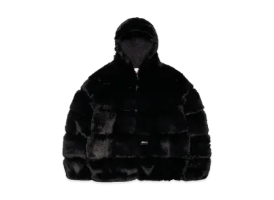 Supreme / WTAPS Faux Fur Hooded Jacket "Black"