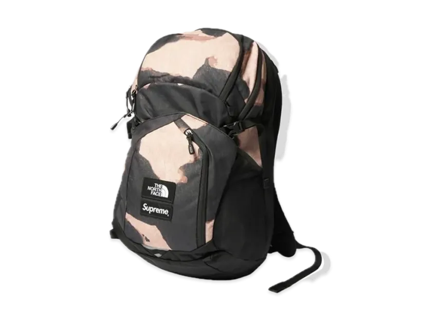 Supreme x The North Face Bleached Denim Print Pocono Backpack Supreme x The North Face Bleached Denim Print Pocono Backpack