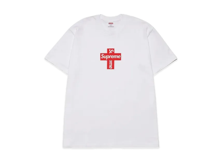 Supreme Cross Box Logo Tee Supreme Cross Box Logo Tee