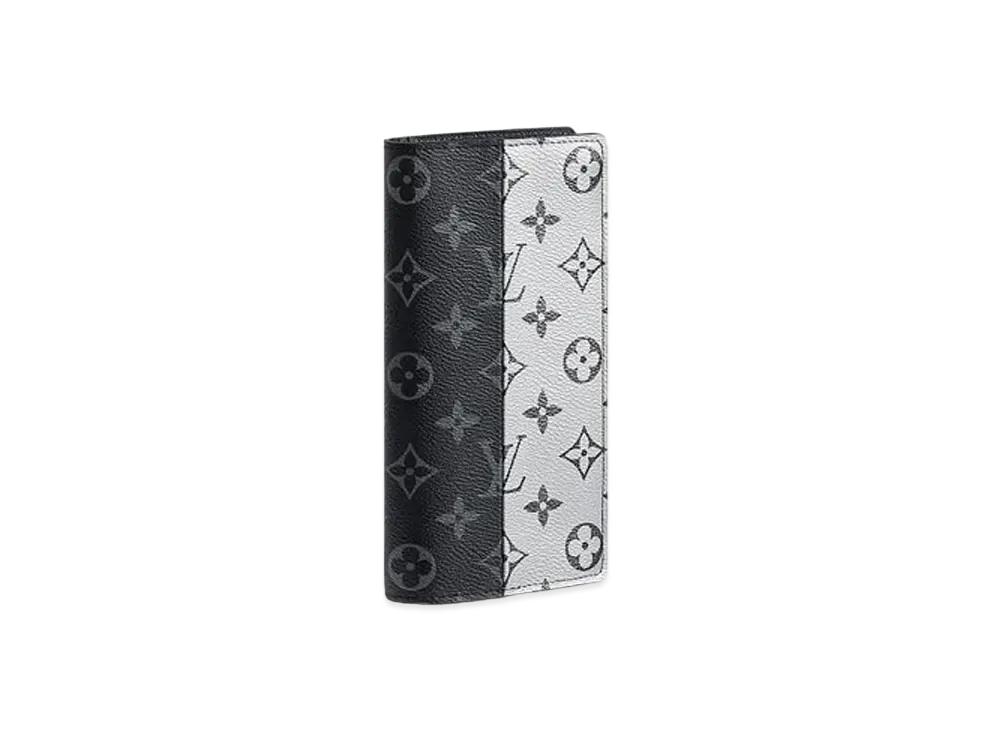 Louis Vuitton Brazza Wallet Monogram Eclipse Split