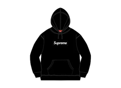 Supreme Box Logo Hooded Sweatshirt "Black" (12FW)