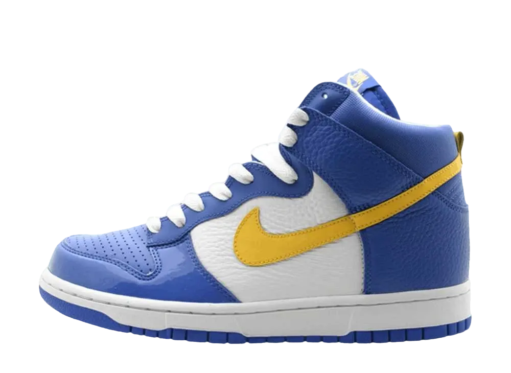 ナイキ ダンク ハイ "バーシティー ロイヤル/バーシティー メイズ ホワイト"