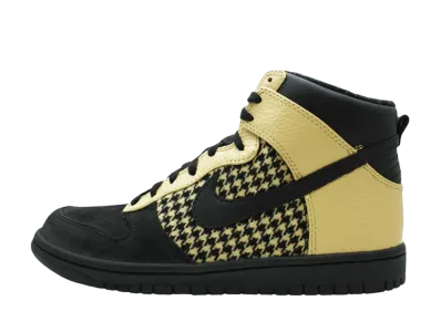 ナイキ ダンク ハイ プレミアム "ブラック/ゴールド ダスト"