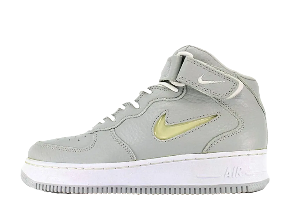 フットロッカー別注 ナイキ エアフォース1 ミッド SC "ライト ゼン グレー/ホワイト"