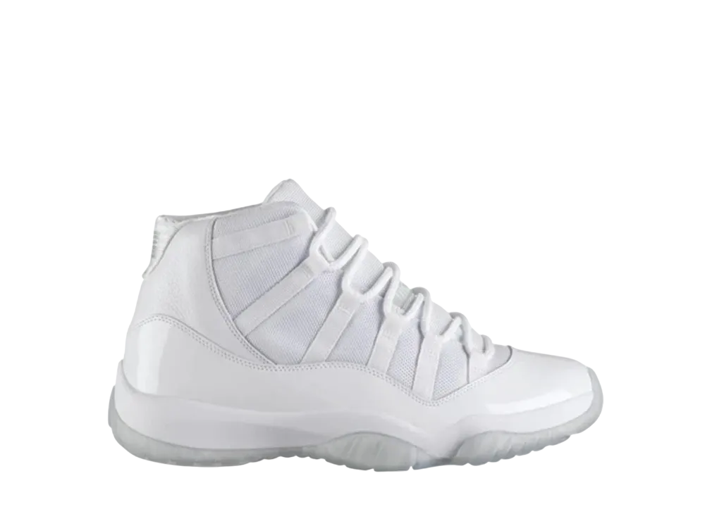 ナイキ GS エアジョーダン11 レトロ "シルバー アニバーサリー"