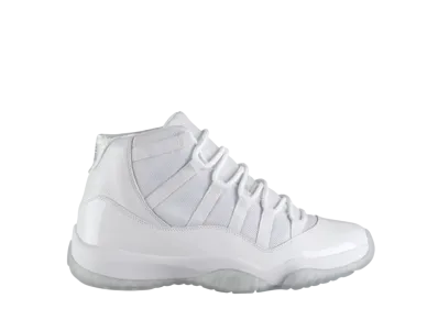 ナイキ GS エアジョーダン11 レトロ "シルバー アニバーサリー"