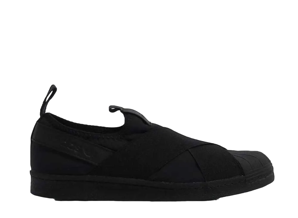 アディダス SS スリッポン フリース "コアブラック/コアブラック"