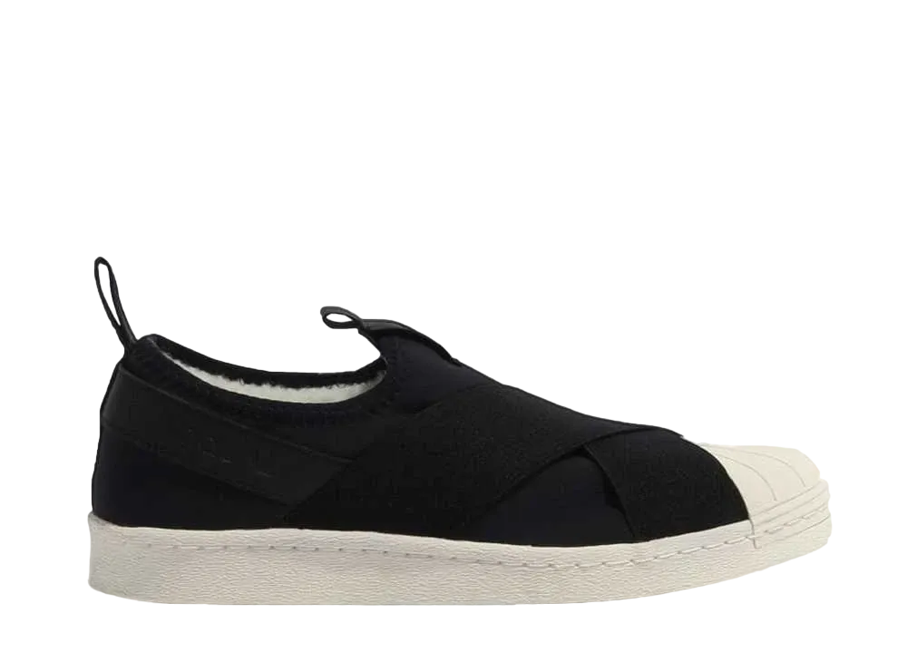 アディダス SS スリッポン フリース "コアブラック"