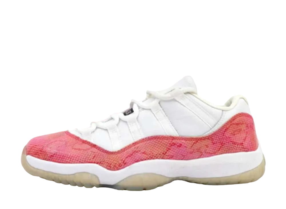 ナイキ ウィメンズ エアジョーダン11 レトロ ロー "ピンク スネークスキン" (2001)