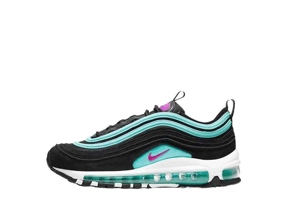 ナイキ GS エアマックス97 "ブラック/ハイパーバイオレット"