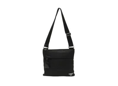 PRADA Nylon Shoulder Bag "Black"