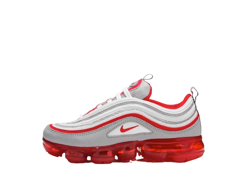 ナイキ GS エア ヴェイパーマックス 97 "アトモスフィアグレー/ユニバーシティレッド" (キッズ)