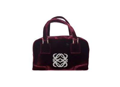LOEWE Mini Amazona Velour Hand Bag