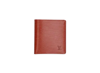 Louis Vuitton Epi Portebie 6 Caltecredi "Kenya Brown"