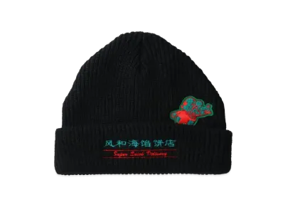 WIND AND SEA WDS (F-H-H) UNCLE FENZ BEANIE "Black"