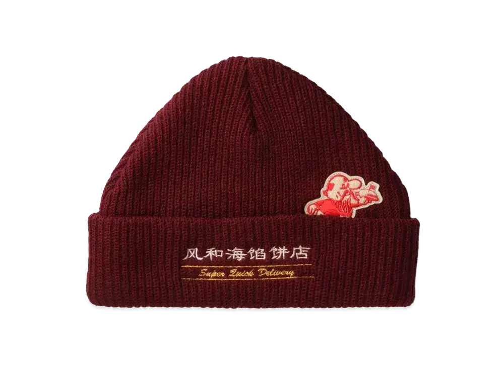 WIND AND SEA WDS (F-H-H) UNCLE FENZ BEANIE "Chili Pepper"