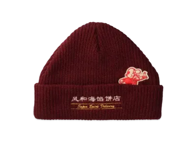 WIND AND SEA WDS (F-H-H) UNCLE FENZ BEANIE "Chili Pepper"