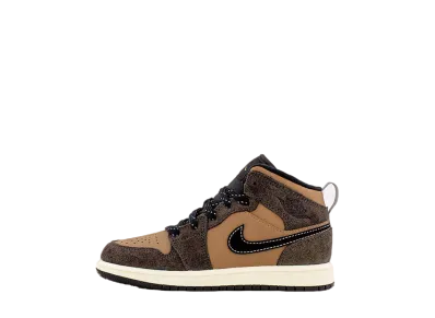 Nike PS Jordan 1 Mid SE "Dark Chocolate"